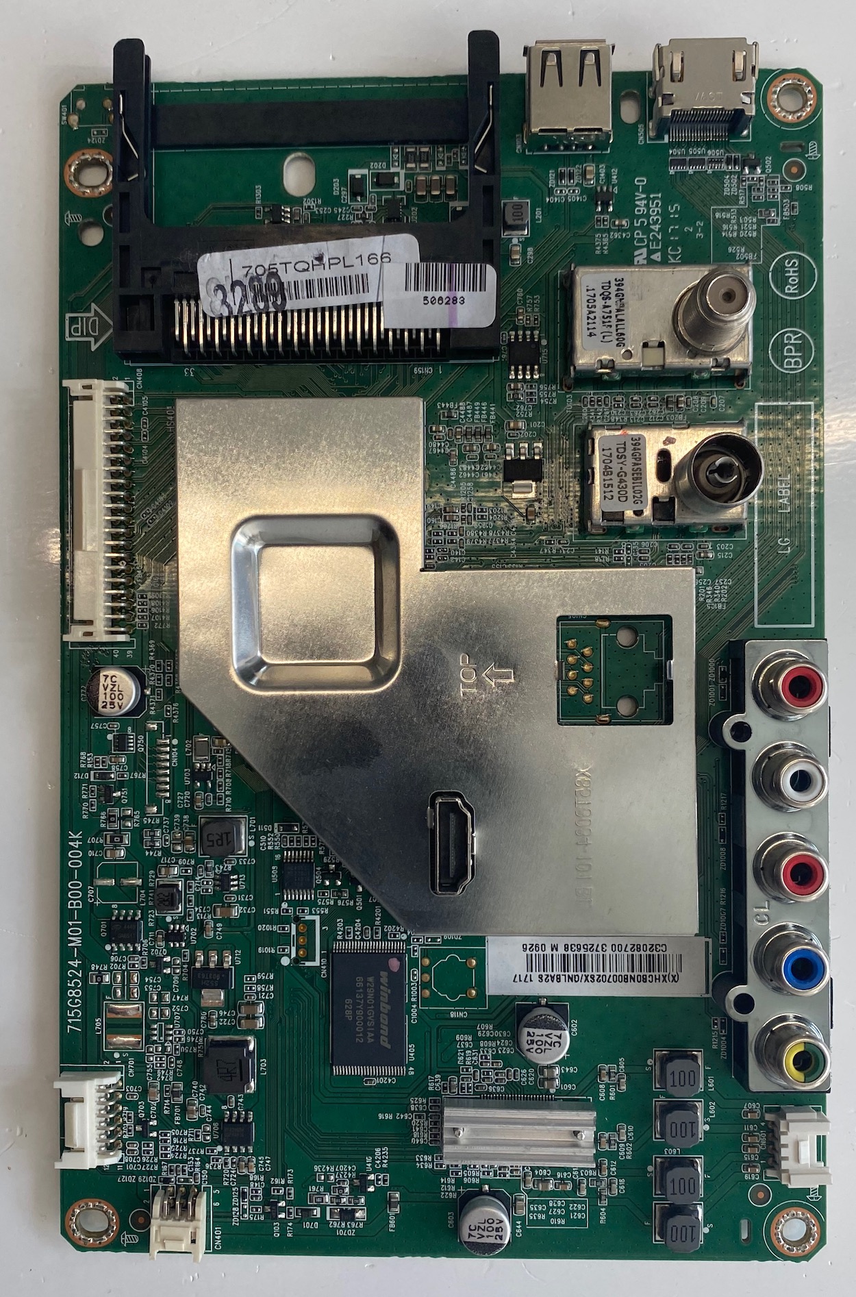 Motherboard TV LG 42LH3000 32LD320 22LD320 EAX6068903(3) EBL60658001 EBU60737301
