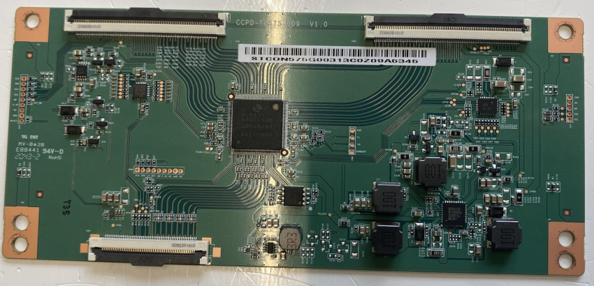 58PUS8545 58PUS8535 58UA3A63DG 58PUS8105 MD30110DEN T-Con CCPD-TC575-009 v1.0 STCON575G00313