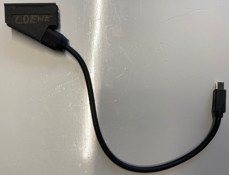 LOEWE Adapter SCART to Micro-AV