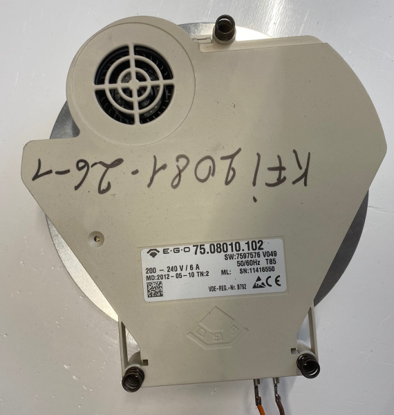 EGO 75.08010.102 7597576 V049 Elektro Spule für KFI2081-26-4