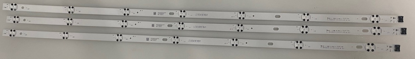 43UN71006  Set 3x LC43490116A HL-99430CSP1313-0701S-02 LED-Backlight für 43UN71006