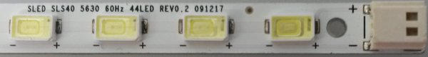 SLED SLS40 5630 60Hz 44LED REV0.2  091217 Led Backlight für LTY400HM02 z.B für KDL-40EX605