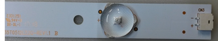 CRH-P50CA3535T0512L52Q-REV1.1 B Led Backlight für LY43M049001 z.B für LC-50CFG6002E