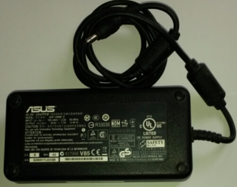 ASUS AC/DC ADASPTER ADP-150NB D 100-240V 2.0A 50-60Hz  19.5V 7.7A  REV: 02 V85