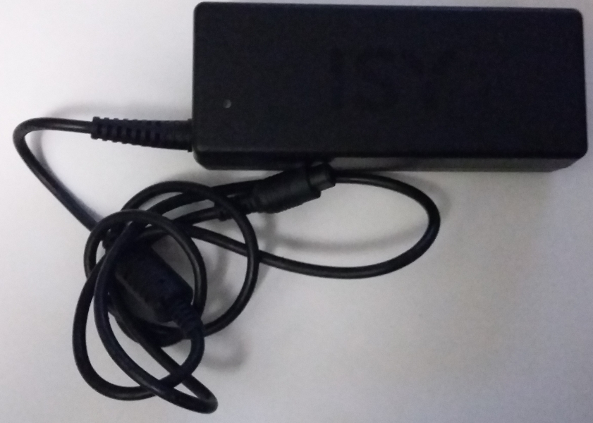 ISY Notebook Power Adapter IAC 2100 AC Input: 100-240V 1.5A 50-60Hz DC Output: 19V 4.74A Max Output Power: 90W Max