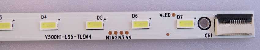 V500H1-LS5-TLEM4  LED Backlight z.B für 50VLE931BL, 50PUK6809, LTDN50K300XSEU3D, TX-L50EM5E