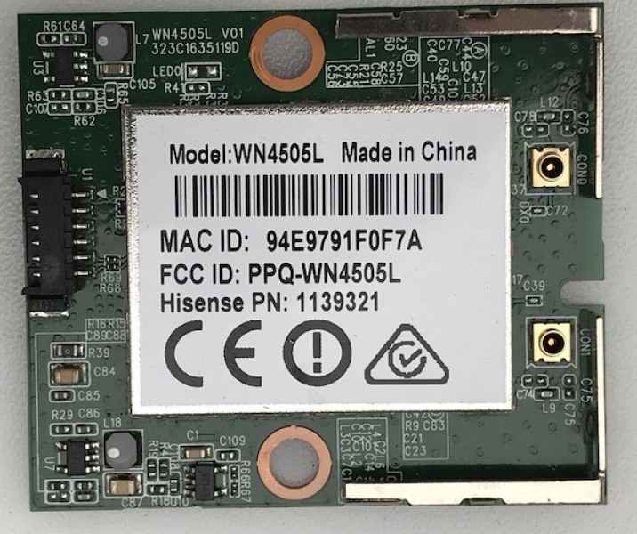 WN4505L 323C1635119D WIFI Modul