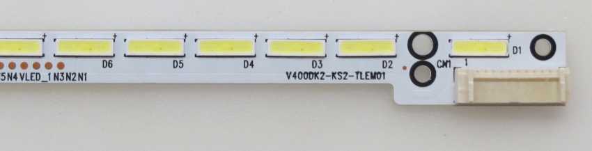 V400DK2-KS2-TLEM01 V400DJ1-KS5 LED Backlight z.B. für TX-40DXN688, 4DXW604, TX-40CXW804