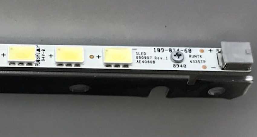 SLED090907 AE4060B RUNTK4335TP LED-Backlight für KDL-40EX709 KDL-40EX707
