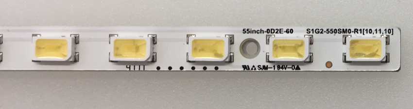 S1G2-550SM0-R1 LED Backlight z.B für 0D2E-60, KDL-55EX720
