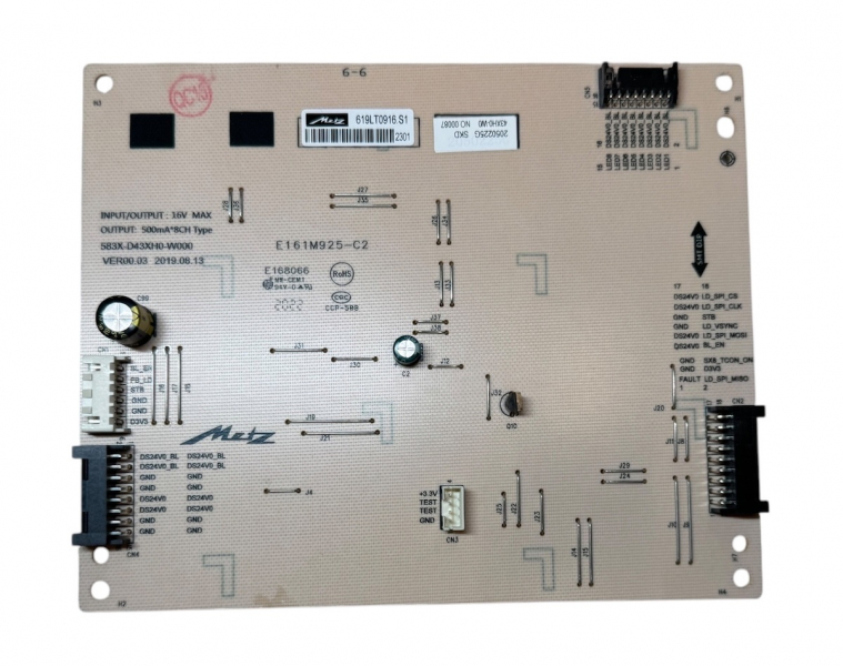 43TY62 LED Driver 583X-D43XH0-W000 619LT0916.S1