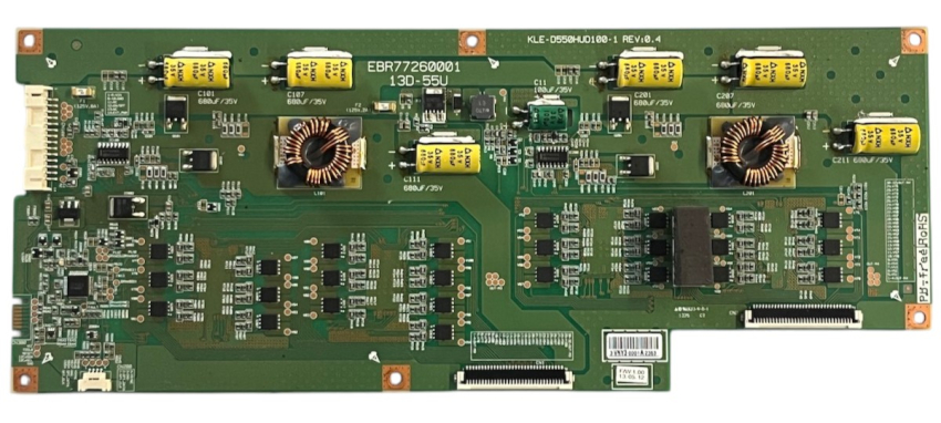 55LA9709 INVERTER 13D-55U EBR77260001 KLE-D550HUD100-1 REV 0.4