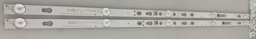Set 2x TCL32D05-ZC22AG-17E LED-Backlight für L32/45-5ASP