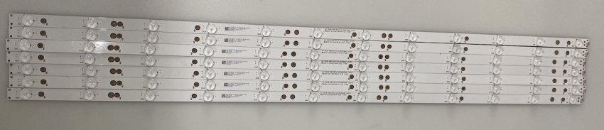 Set 7x GJ-2K18-49-D712-V1-One Bar LED-Backlight für 49PUS6401