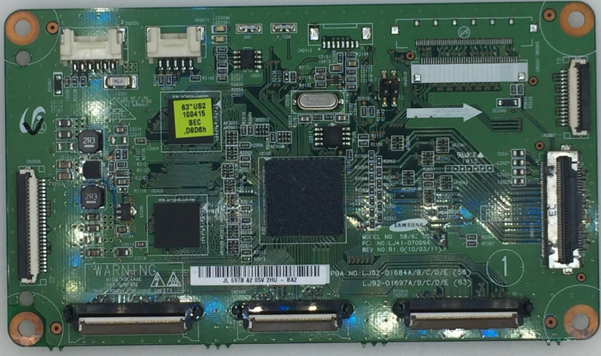 PS58C6500TW PS63C7790YS LJ41-07009A LJ92-01684A LJ92-01697A T-con