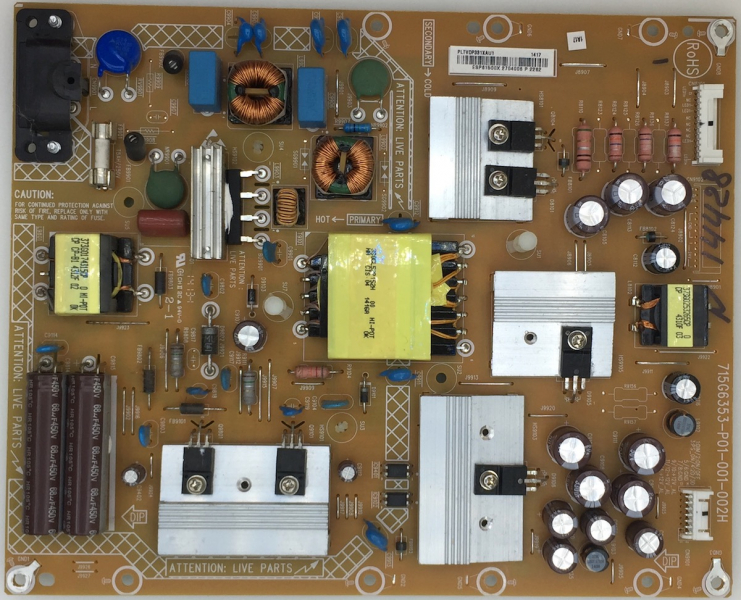 40PFK4309/12 Netzteil 715G6353-P01-001-002H PLTVDP331XAU1