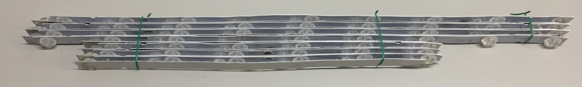 Set 6x SBT55 (636.4*18*1.0mm) und 6x SBT55 (409*18*1.0mm)  LED Backlight z.B für KD-55XE9005