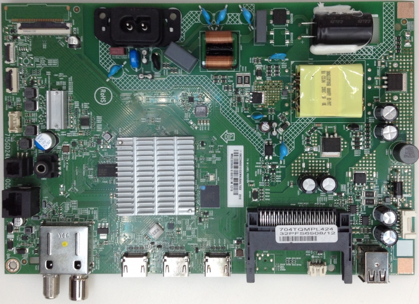 32PFS6908 715GD246-C0H-000-004D 704TQMPL424 Mainboard