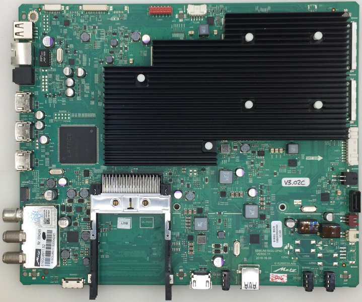 43TX89 5844-A616GU-0P40 Metz 616GU8911.S2 Mainboard