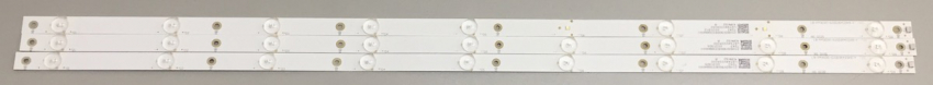 SET3 3x LB-PM3030-GJ0D35433X9-Y LED Backlight 43PFS4112