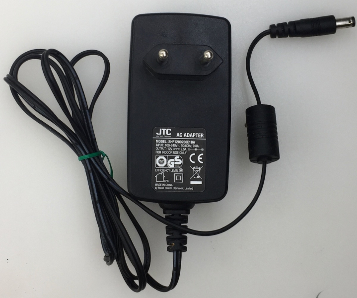 SHF1200250E1BA Input:100-​240V 50/60Hz 0.8A Output:+12VS 2.5A