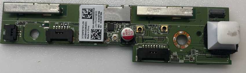 WLAN Modul 317GWFBT501LON WCBN4502M(8000) mit ON/OFF Taste für Philips  TV 48PFS8159