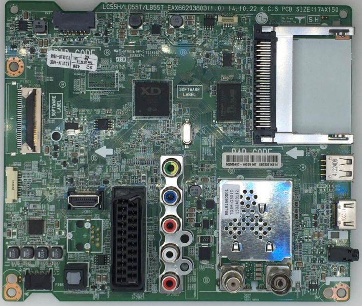 32LF561V EAX66203803(1.0)  EBT63716614 Mainboard