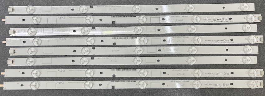 SET4 4x Hisense_49_HD490DU-E31_4X10_1313FCA_V0 HD490DU-E31 LED Backlight z.B für H49MEC3050 NEU