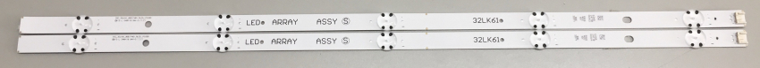 SET2 2 x SSC_32LK61_BOE(FHD)_5LED_171020 Led Backlight HC320DUN z.B für 32LK6200PLAS, 32LK6100PLB