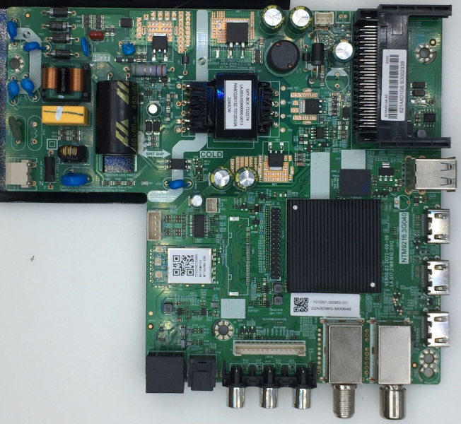 40MTD4001Z 32MTD4001Z NTM9216.3G040 LA.017.21881610.0012 VER00.03 621AK01G6.S0 Mainboard