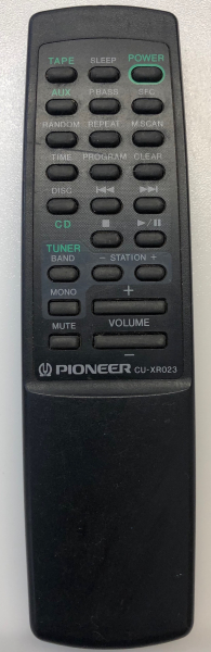 Pioneer CU-XR023 Fernbedienung original