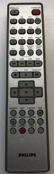DVD-R520H DVDR520H Philips Original Fernbedienung