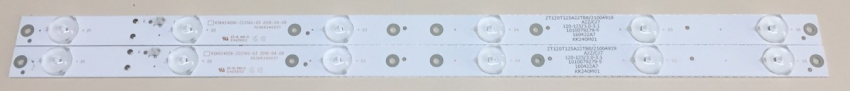 SET 2x KSKK24D06-ZC21AG-03 ZT120T125A22TB8 LED Backlight für KW160606 ME23605YTIF Dion-Sigma 24PRO