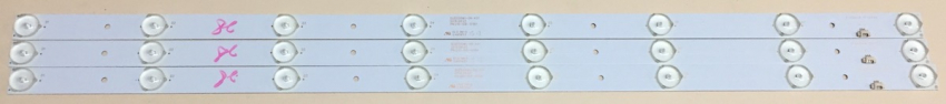 SET3 3x DLED315M1-08-A01 PN:210-108-1018H Led Backlight DLE-315M1S