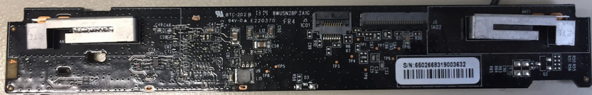 BTC-202 B 8WUSN28P.2A1G X17619787-P1 E220370 FR4 Wi-Fi