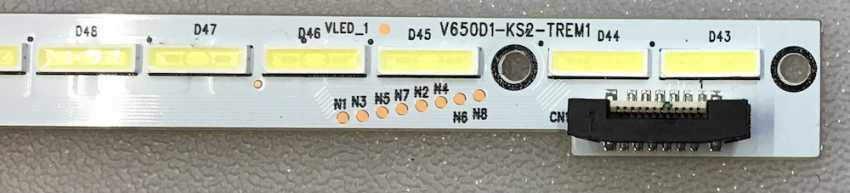 55PFK5909 TX-65AXW804 V650D1-KS2-TREM1 6202B0004N000 LED Backlight