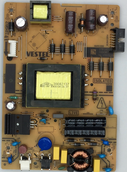 LED 40FHD175 power board 17IPS62  23343065 010416R4