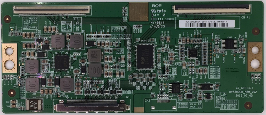 KD-55X82J KD-55XH8096 HV550QUB_N5M_V02  47_6021321 T-Con