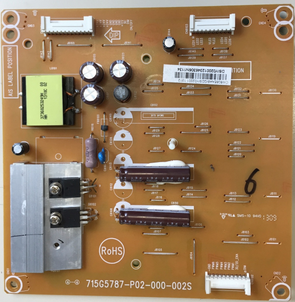 55PFL4508K 715G5787-P02-000-002S CW806EAA8 LED Driver