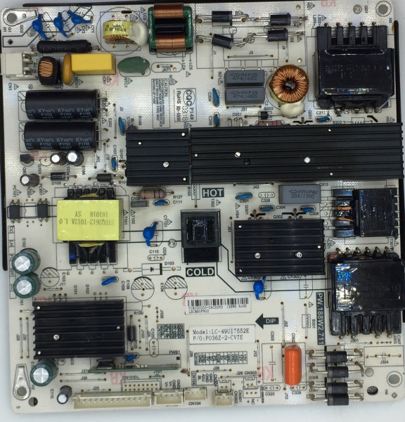LC-49UI7552E PW.188W2.711 LSC490FN02 P036Z-2-CVTE Netzteil
