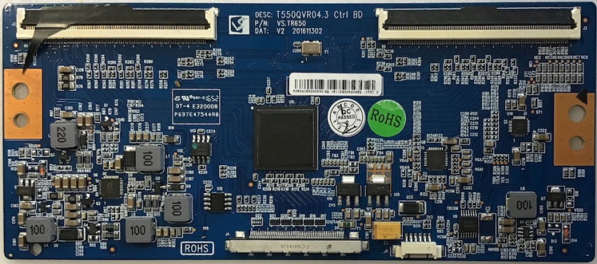 T-CON T550QR04.3 CTRL BD VS.TR650 z.B für DVB-PM1550088HCATS