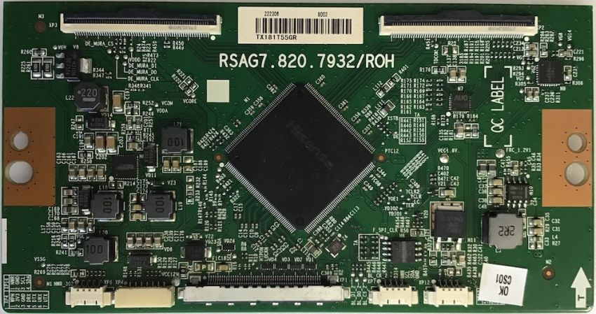 T-CON RSAG7.820.7932/ROH 222306 z.B für H65A6100 H65AE6000