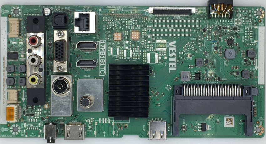 D43F500MUCW 17MB230 23730295 Mainboard