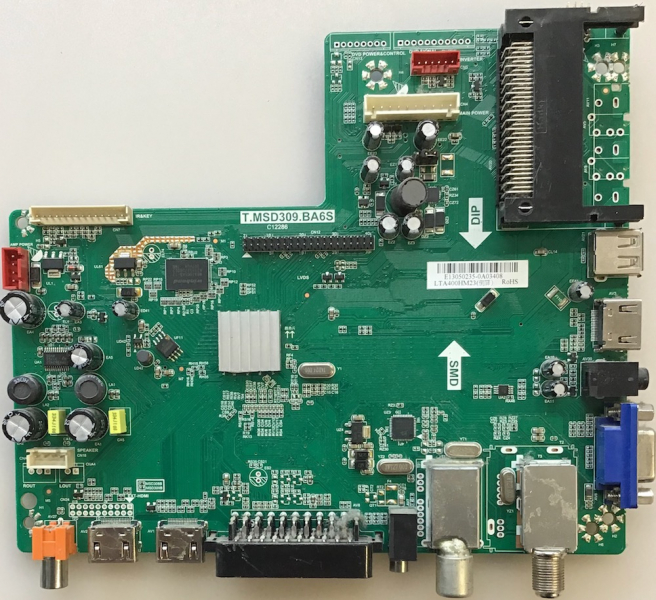 T.MSD309.BA6S LTA400HM23 Mainboard z.B für BLA40/122N-GB-5B