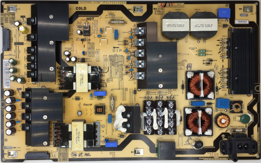 UE65KS9590T L65S9NA_KSM PSLF321S08A BN44-​00892A REV1.2 Netzteil