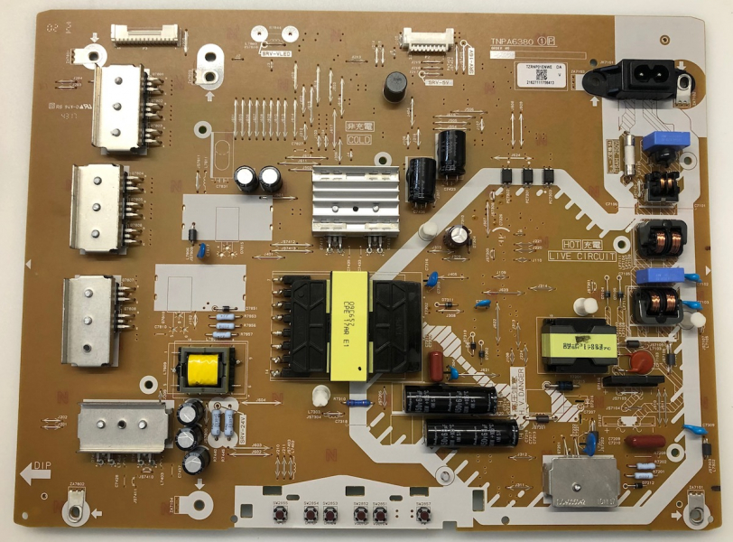 TX-40EXN688 TX-40EXW604 TX-40EXF687 TX-40EXX689 Netzteil TNPA6380 1P TZRNP01ENWE