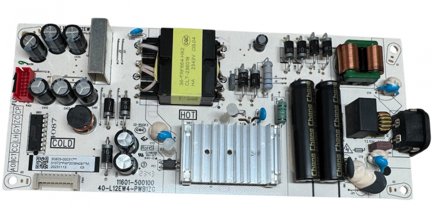 43QLED770 Netzteil 40-L12EW4-PWB1ZG 11601-500100 30805-000317