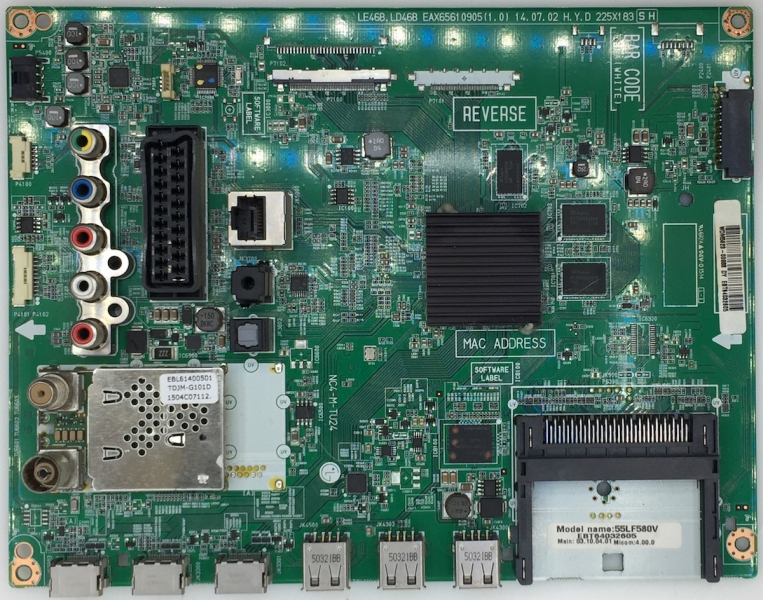 55LF5809 EAX65610905(1.0) EBT64032605 Mainboard