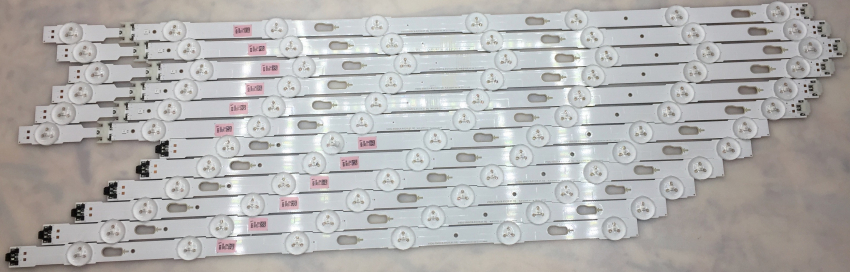 UE55MU6179U UE55MU6430 UE55MU6435 UE55KU6179UX2G UE55MU6172UXXH Set12   6xV5DU-550DCB-R1 und 6xV5DU-550DCA-R1  LED Backlight