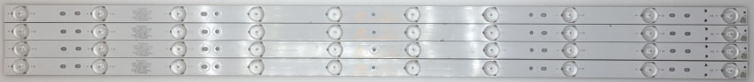 Set4  4x0D395D10-ZC21FG-02    303TT395034  LED Backlight z.B für  DVB-PM13959H